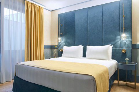 Another angle of the Superior Room bed area.
