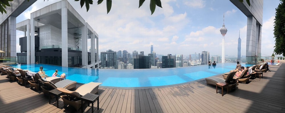 Rooftop pool