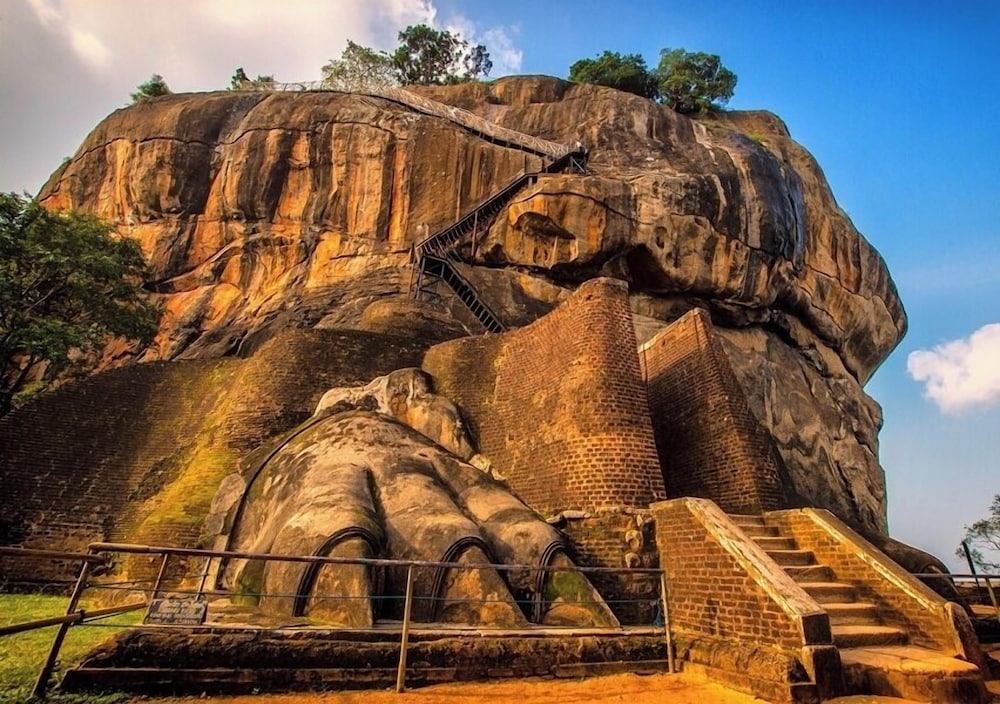Outdoor rock climbing