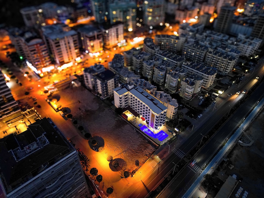 Front of property - evening/night