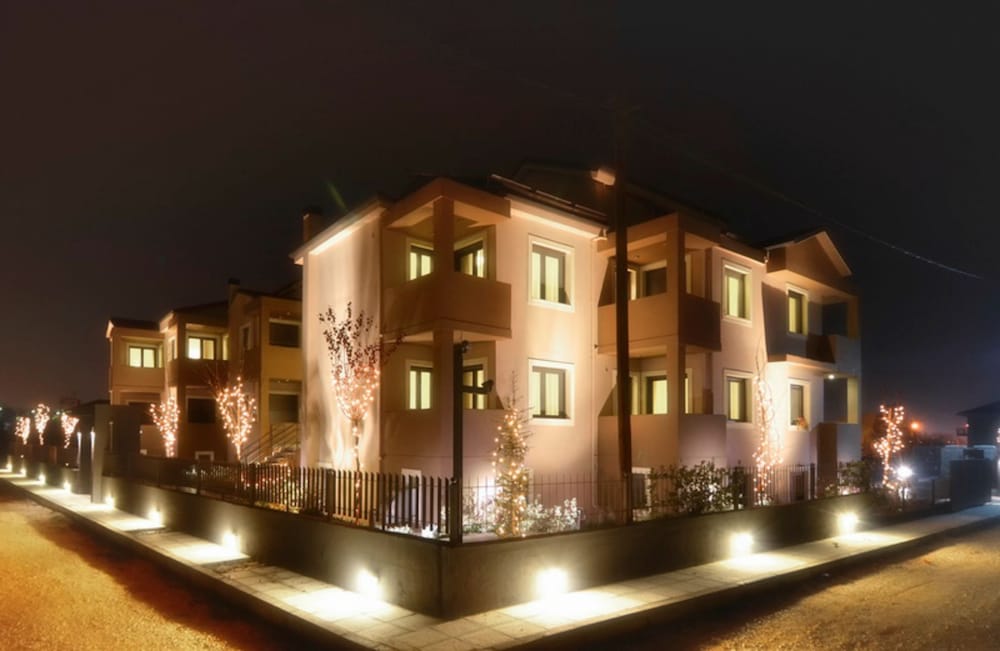 Front of property - evening/night