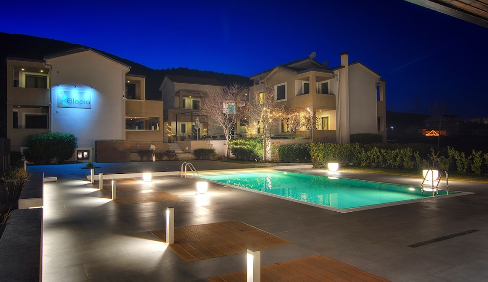 Front of property - evening/night