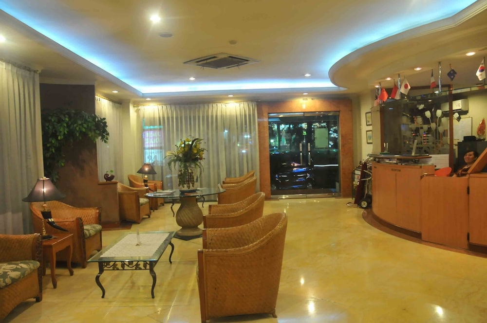Lobby sitting area