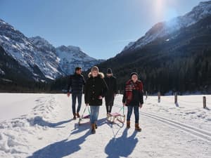 thumbnail: Sledding