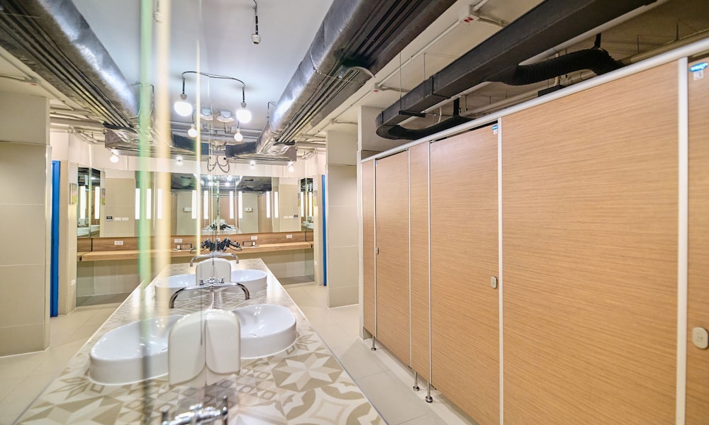 Shared bathroom