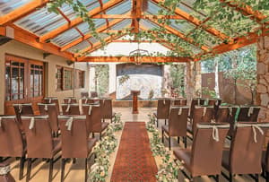 thumbnail: Outdoor wedding area