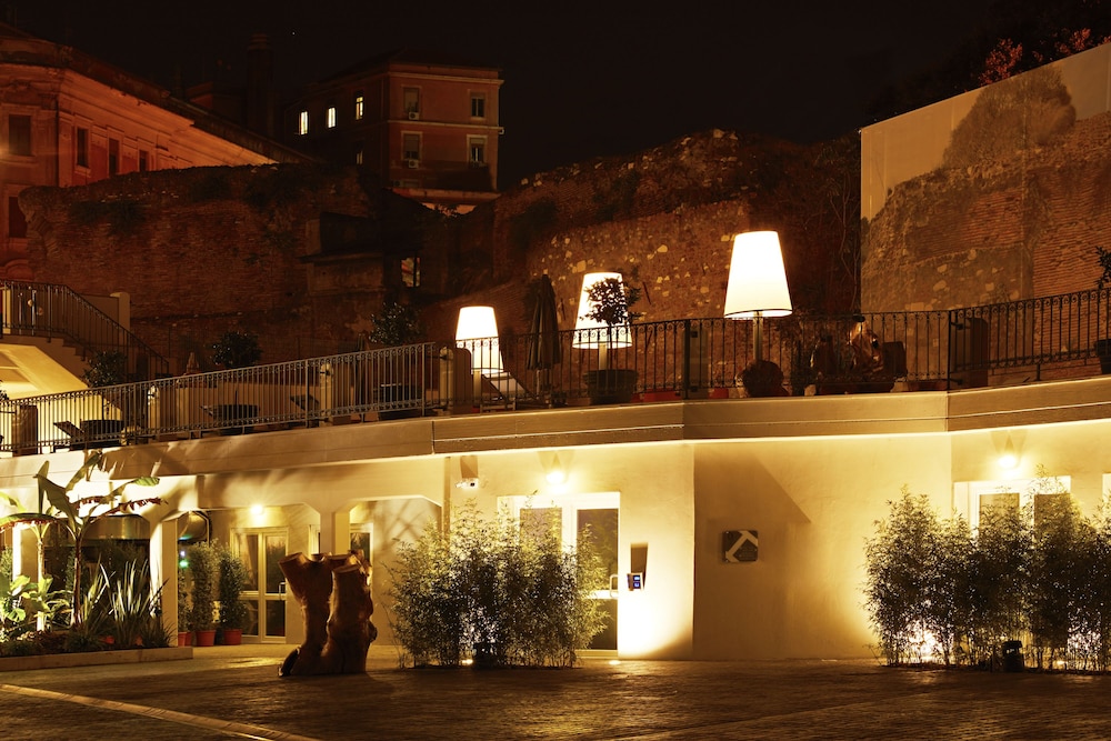 Front of property - evening/night