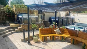 thumbnail: Outdoor spa tub