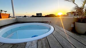 thumbnail: Outdoor spa tub