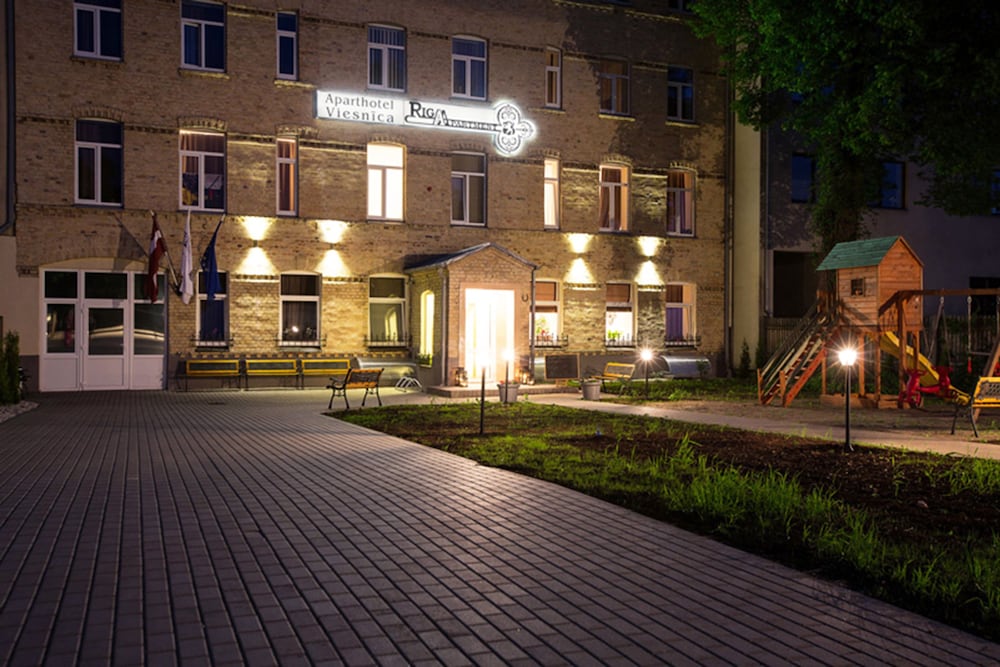 Front of property - evening/night