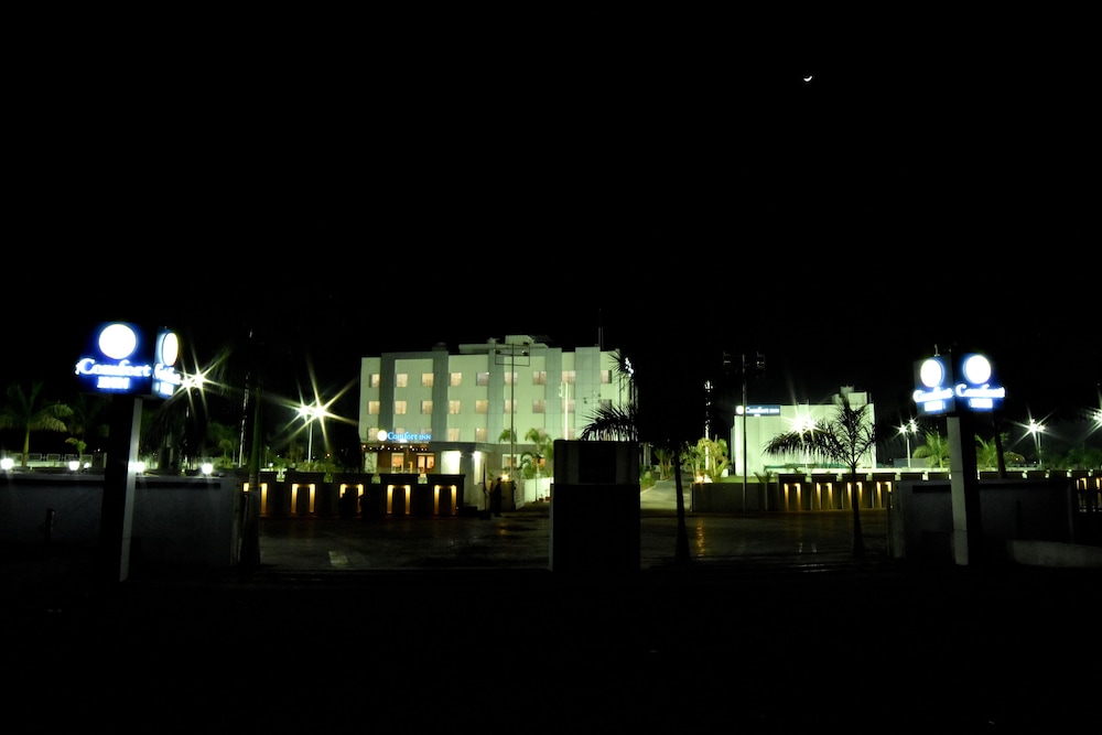 Front of property - evening/night