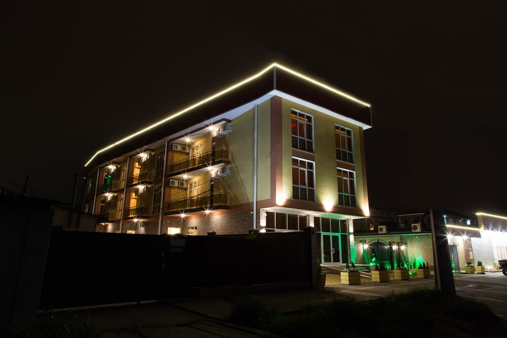 Front of property - evening/night