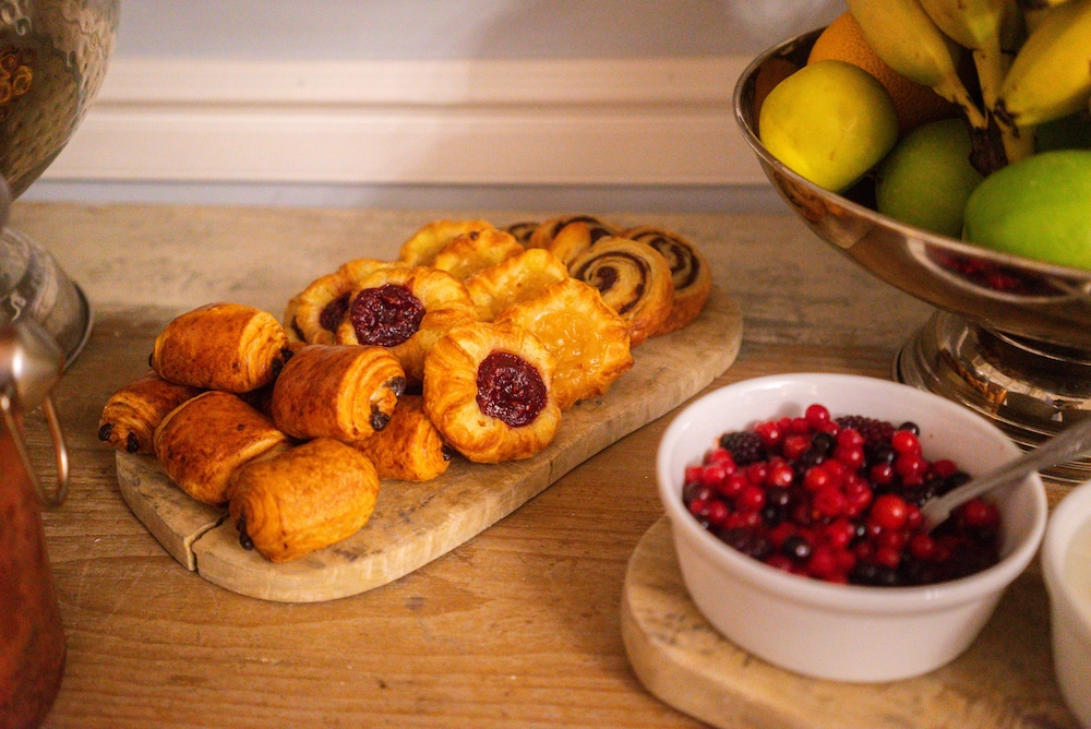 Breakfast buffet