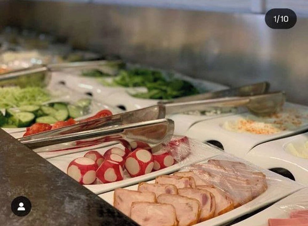 Breakfast buffet