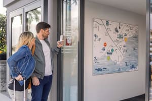 thumbnail: Check-in/check-out kiosk