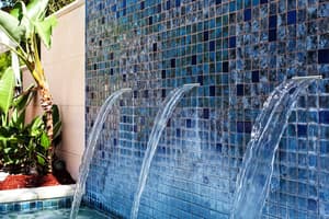 thumbnail: Pool waterfall
